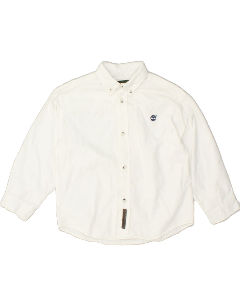 TIMBERLAND Boys Shirt 3-4 Years White | Vintage Timberland | Thrift | Second-Hand Timberland | Used Clothing | Messina Hembry 