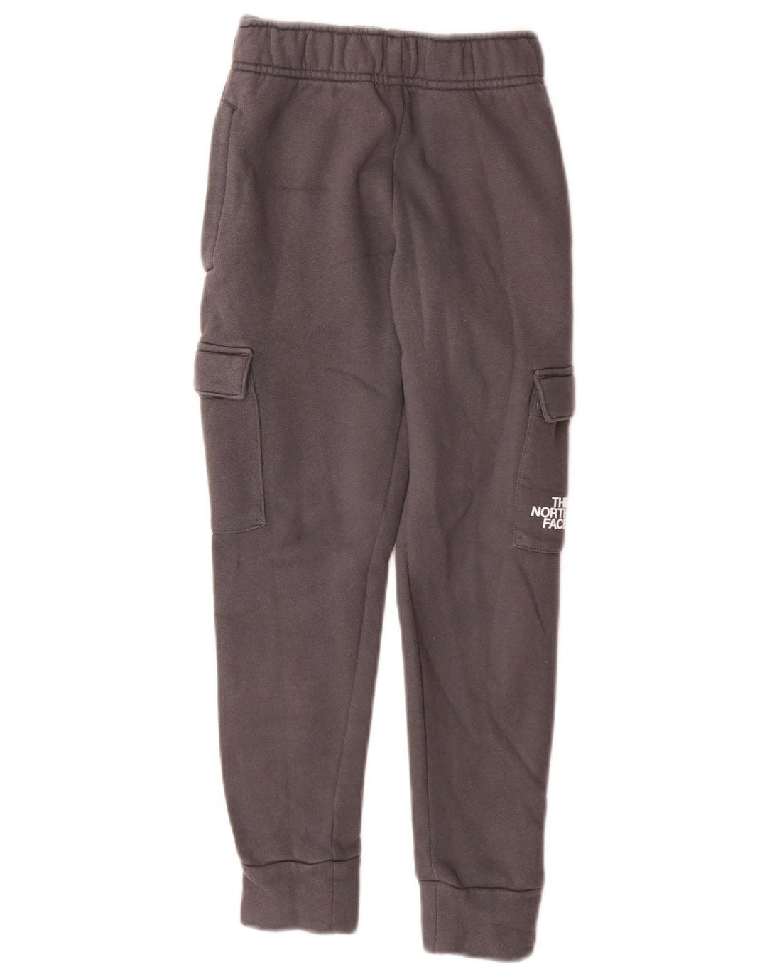 THE NORTH FACE Boys Tracksuit Trousers Joggers 7-8 Years Small Grey
