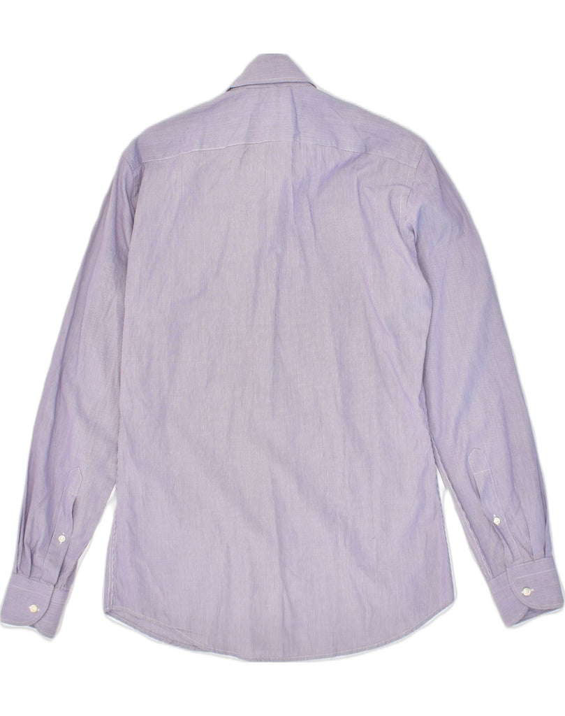 FACIS Mens Shirt Size 15 1/2 39 Medium Purple Cotton | Vintage Facis | Thrift | Second-Hand Facis | Used Clothing | Messina Hembry 