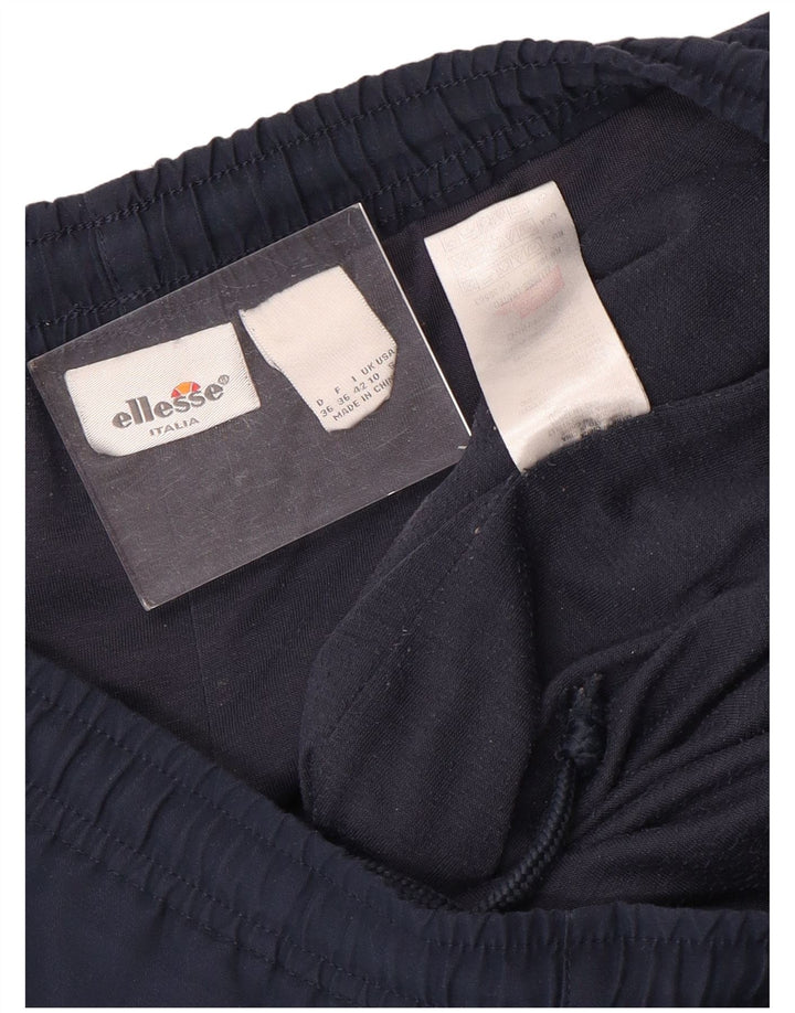 Ellesse Womens Tracksuit Trousers UK 10 Small  Navy Blue Polyester