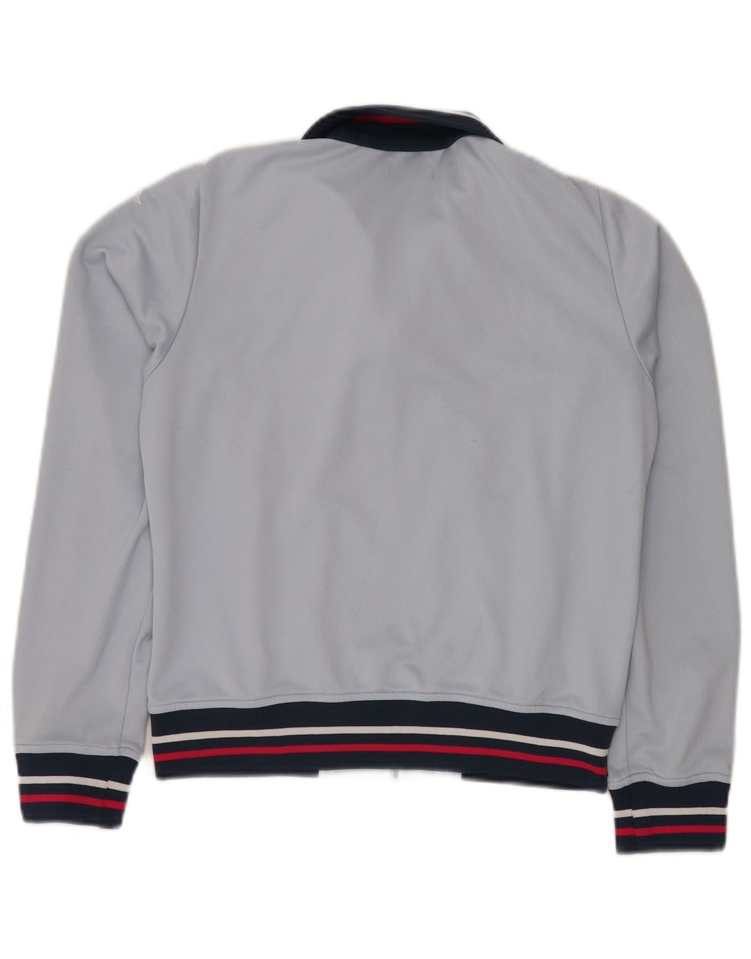 KAPPA Womens Tracksuit Top Jacket UK 14 Large Blue Colourblock Polyester