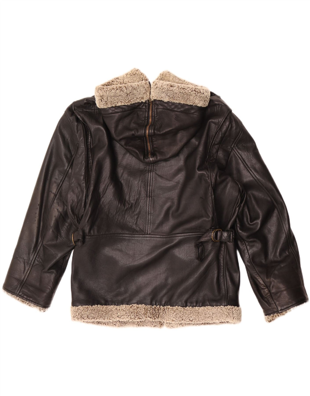 Henry Cottons Womens Hooded Oversized Jacket IT 42 Medium Black