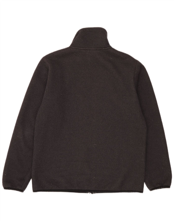 Jack Wolfskin Mens Bomber Jacket UK 40 Medium Black Polyester