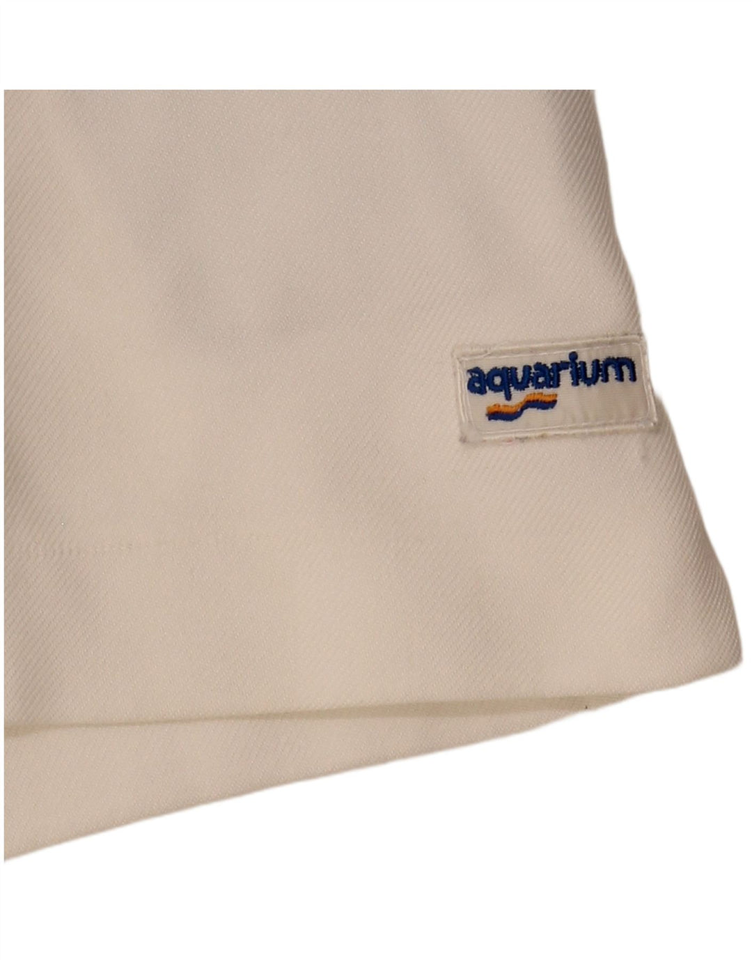 Aquarium Mens Chino Shorts W28 Medium White Colourblock