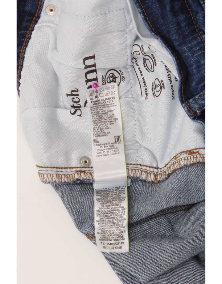 Marks & Spencer Mens Slim Jeans W36 L31 Blue Cotton