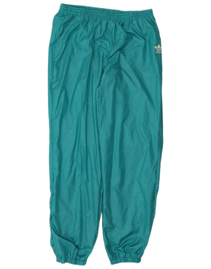 Adidas Mens Tracksuit Trousers Joggers Large  Green