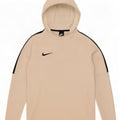 Nike Mens Dri Fit Hoodie Jumper Small White Colourblock Polyester