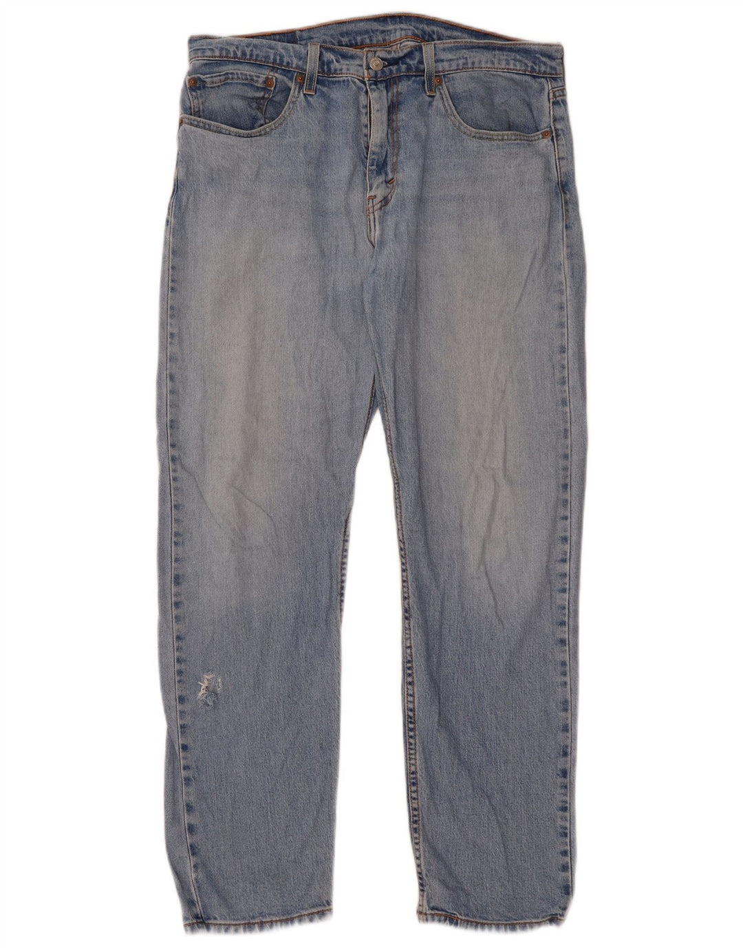 Levi's Mens 502 Straight Jeans W33 L32 Blue Cotton