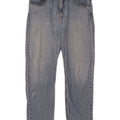 Levi's Mens 502 Straight Jeans W33 L32 Blue Cotton