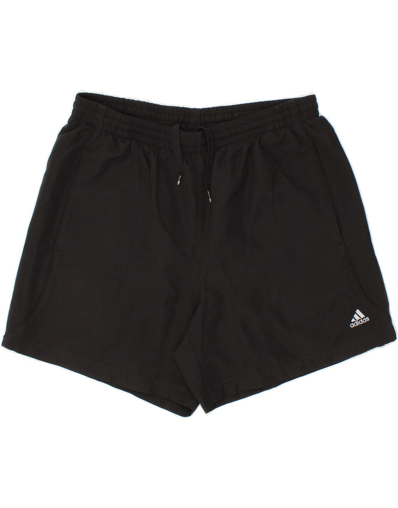 ADIDAS Mens Climalite Sport Shorts Large  Black Polyester Vintage Adidas and Second-Hand Adidas from Messina Hembry 
