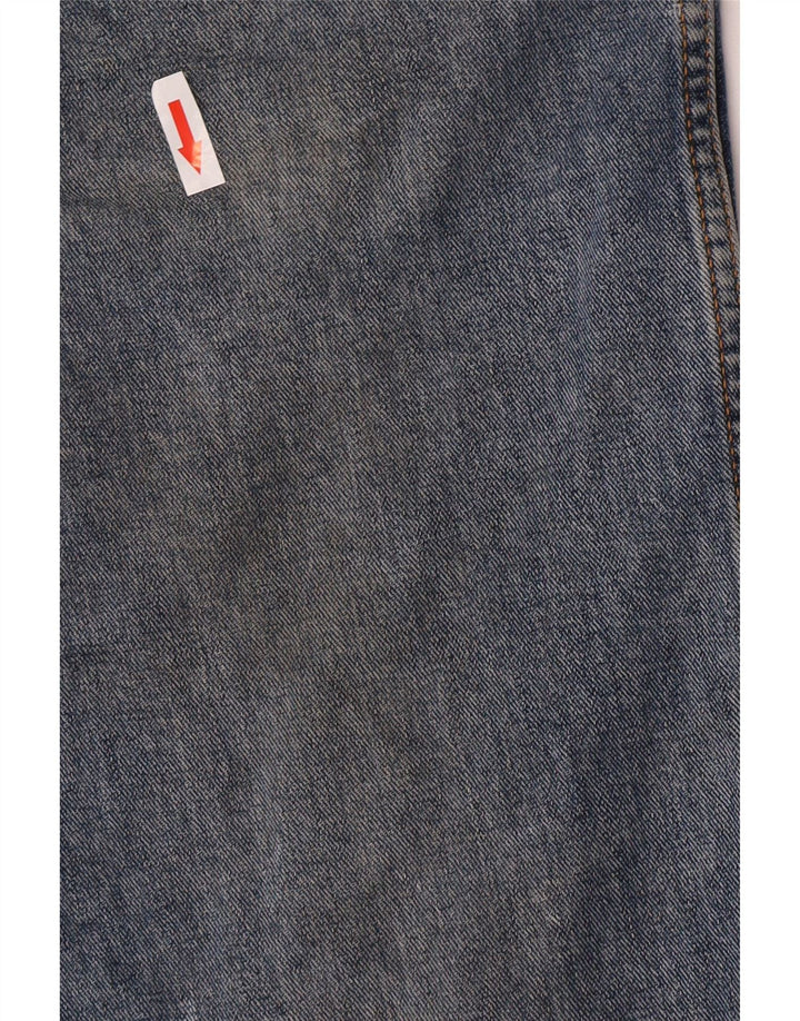 Wrangler Mens Texas Straight Jeans W36 L30 Blue Cotton