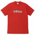 ADIDAS Mens Graphic T-Shirt Top Large Red Vintage Adidas and Second-Hand Adidas from Messina Hembry 