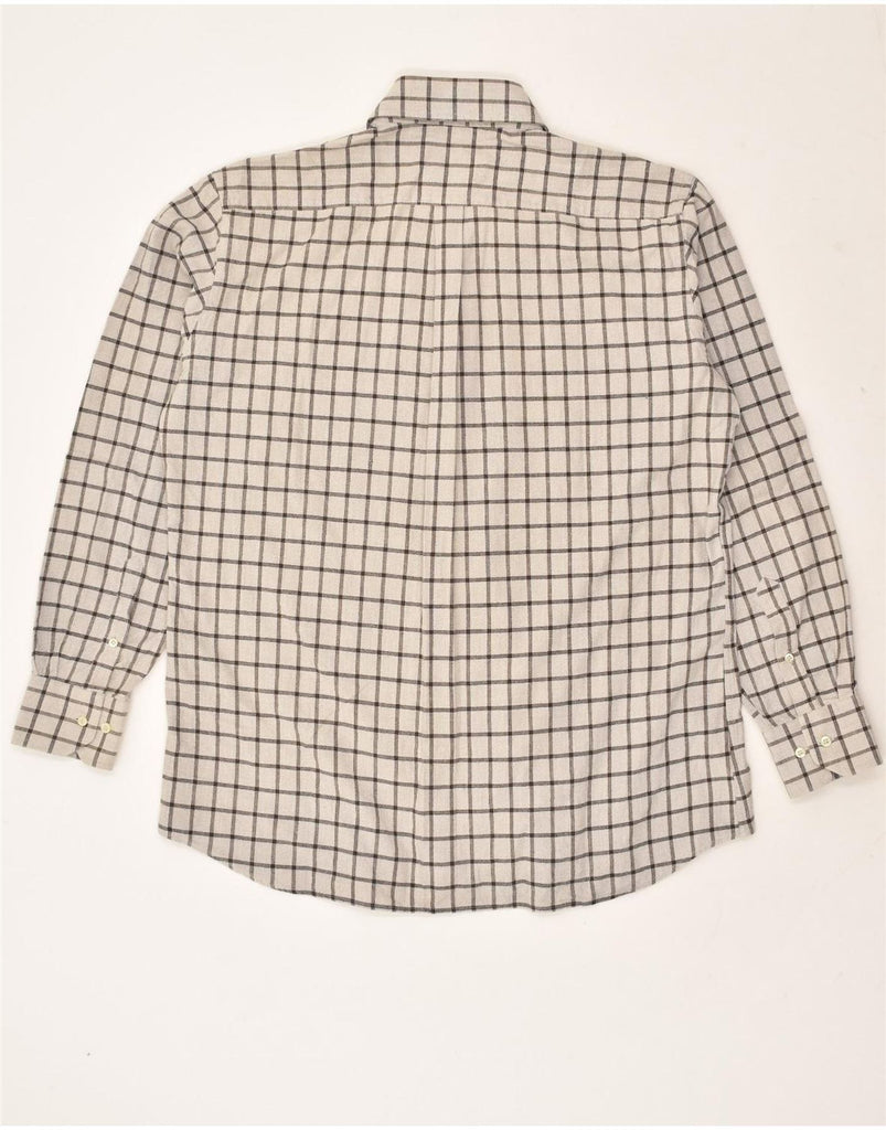 AVIREX Mens Shirt XL Grey Check Cotton | Vintage Avirex | Thrift | Second-Hand Avirex | Used Clothing | Messina Hembry 