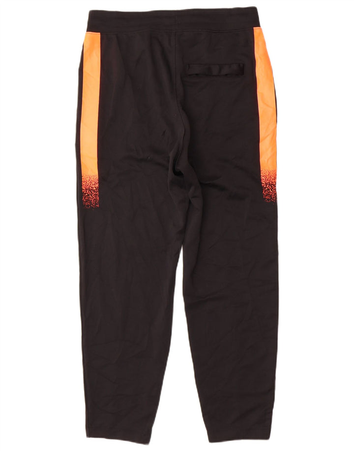 NIKE Womens Tracksuit Trousers UK 10 Small  Black Colourblock Polyester