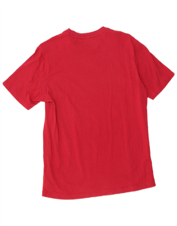 PENGUIN Mens T-Shirt Top Small Red Cotton