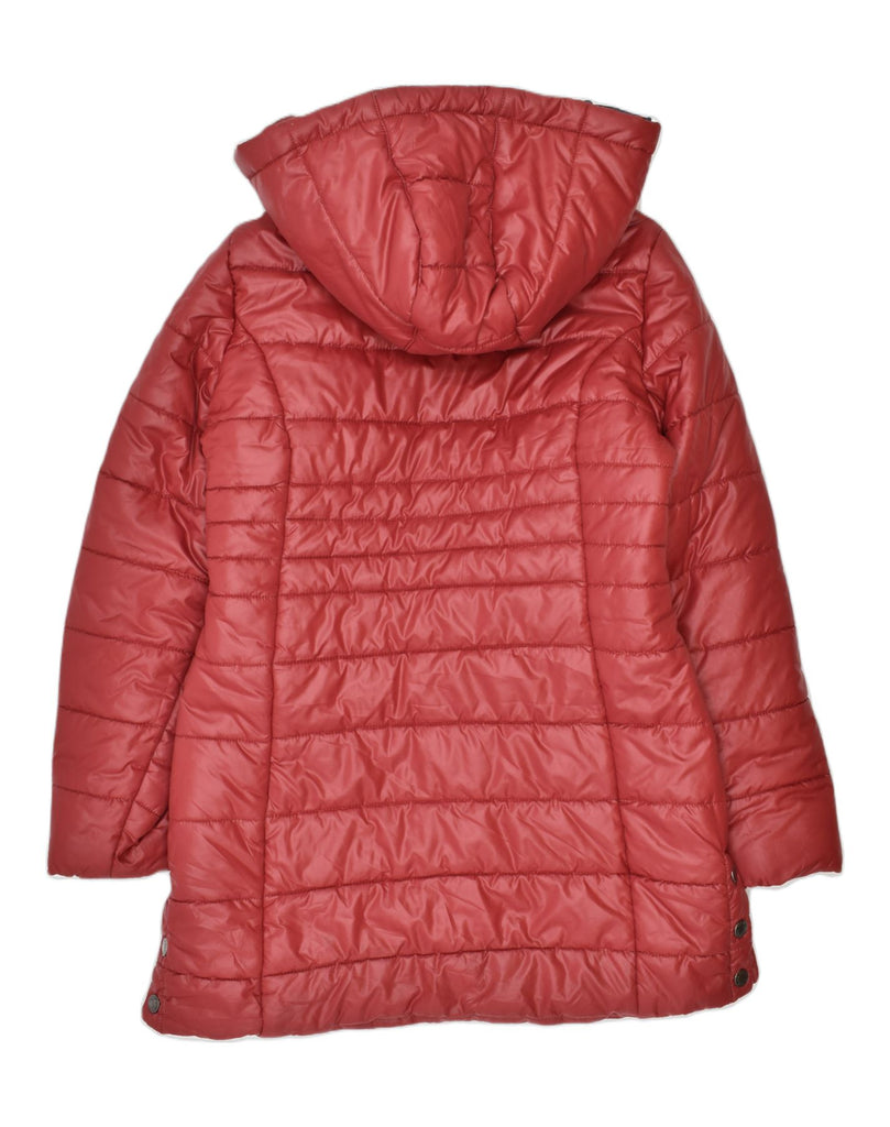 PEPE JEANS Girls Hooded Padded Coat 11-12 Years Red Nylon | Vintage PEPE Jeans | Thrift | Second-Hand PEPE Jeans | Used Clothing | Messina Hembry 