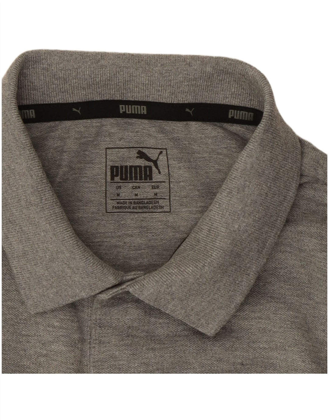 PUMA Mens Polo Shirt Medium Grey