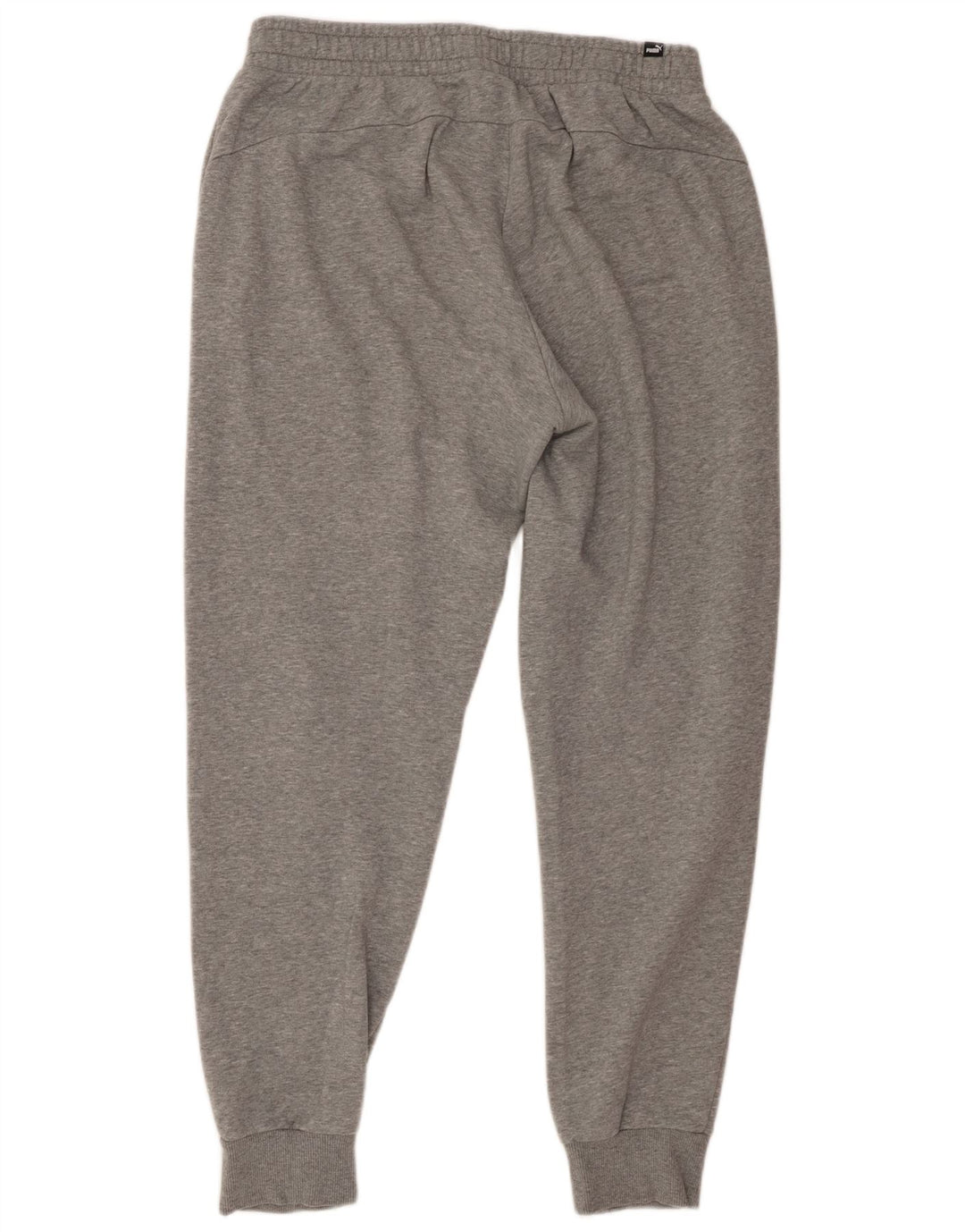 PUMA Mens Tracksuit Trousers Joggers Large Grey Cotton