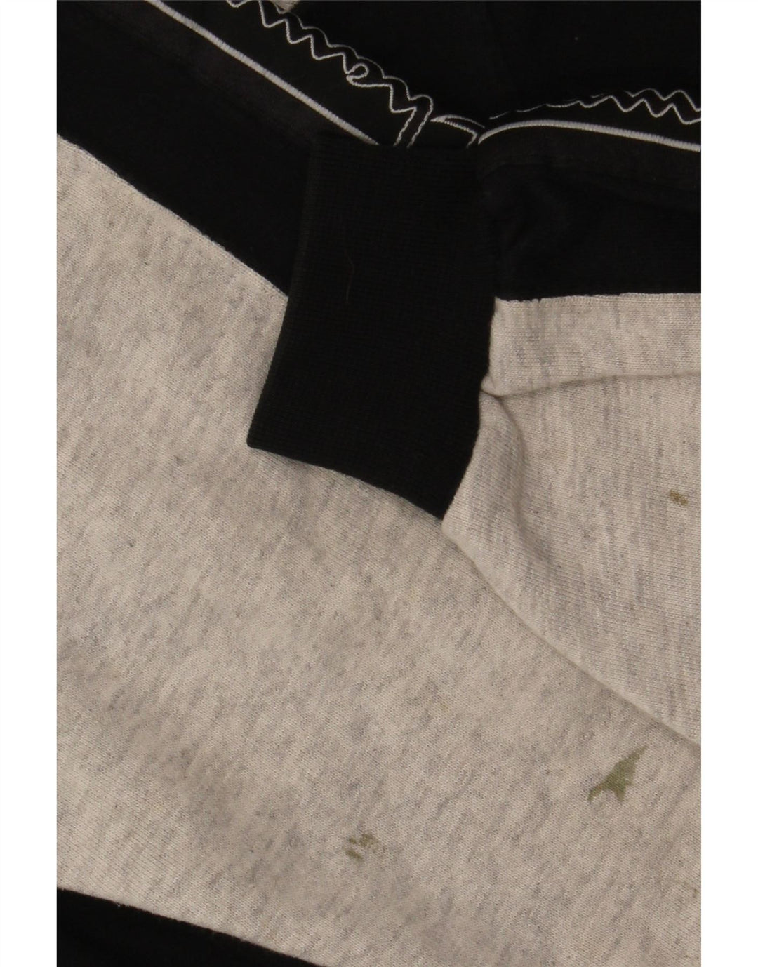 Champion Boys Graphic Sweatshirt Jumper 9-10 Years Medium Black Colourblock
