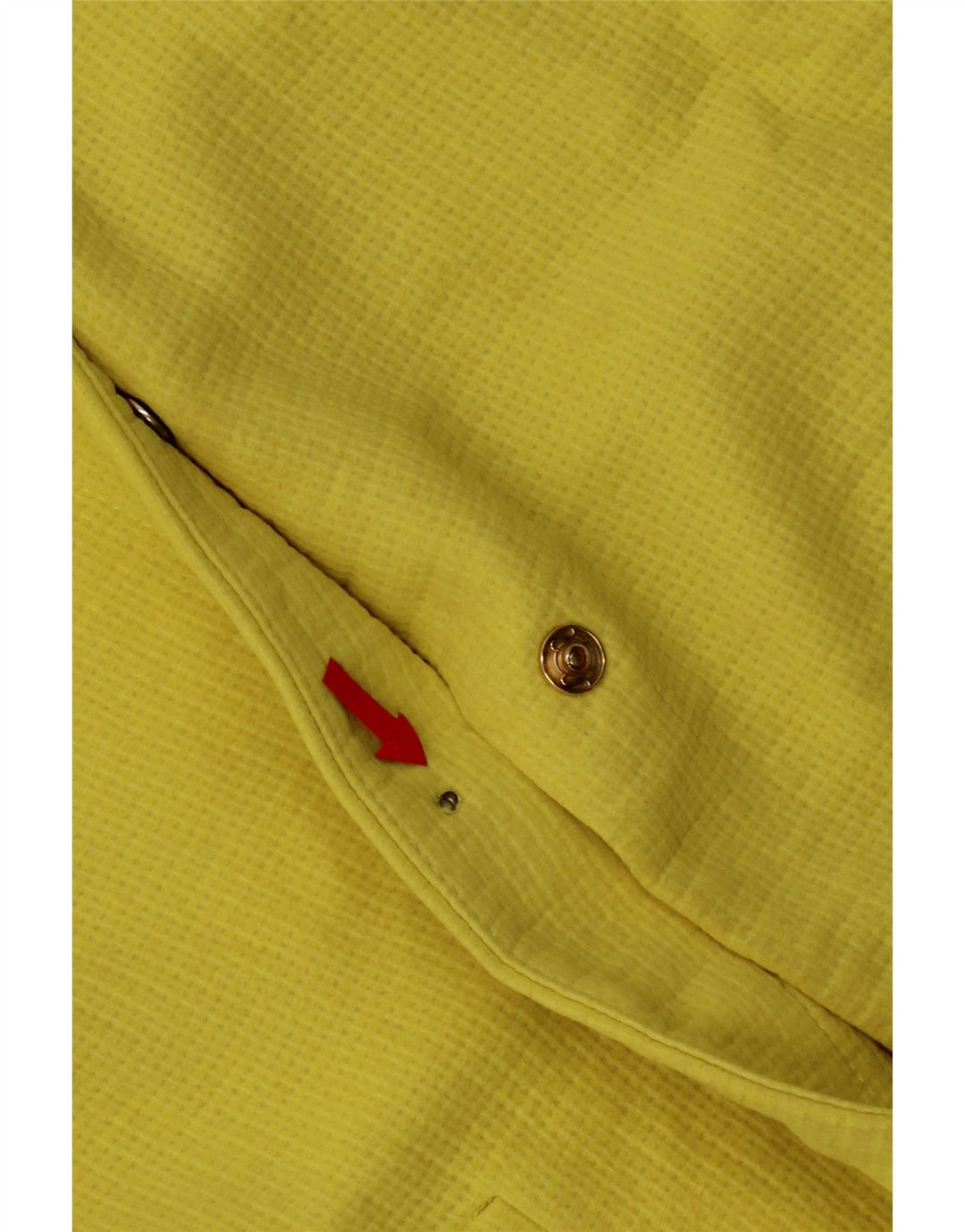 Zara Womens Blazer Jacket UK 14 Medium Yellow Cotton