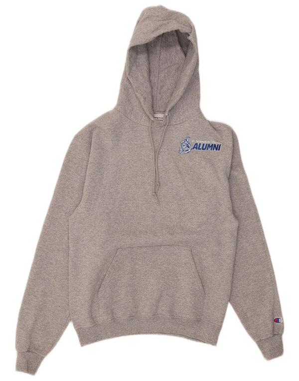 Champion Mens St. Petersburg College Hoodie Jumper Small Grey Flecked