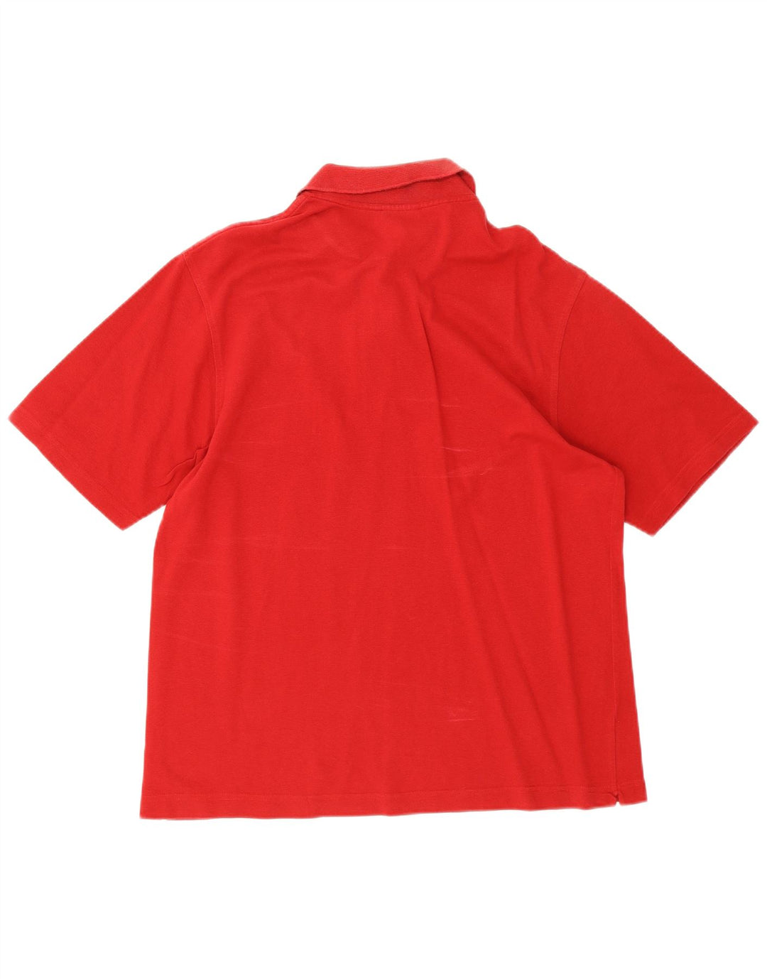 Lacoste Mens Polo Shirt Size 5 Large Red Cotton