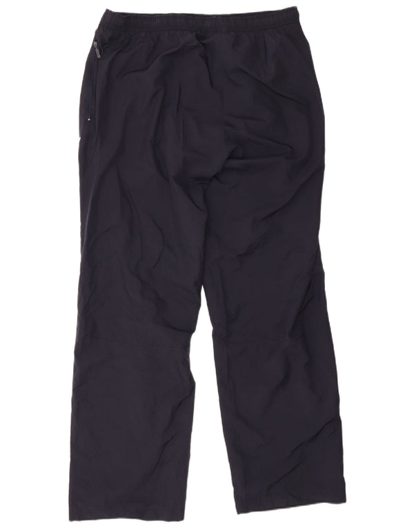 Puma Mens Tracksuit Trousers Large Navy Blue Polyester