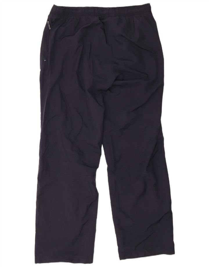 Puma Mens Tracksuit Trousers Large Navy Blue Polyester