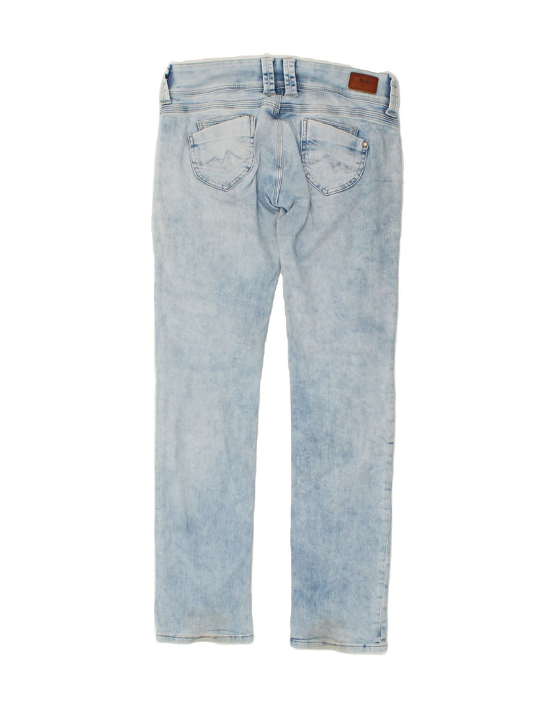 PEPE JEANS Womens Slim Jeans W29 L32  Blue Polyester Vintage PEPE Jeans and Second-Hand PEPE Jeans from Messina Hembry 