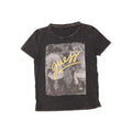 GUESS Womens Graphic T-Shirt Top UK 14 Medium Grey Cotton