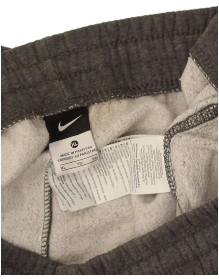 Nike Mens Tracksuit Trousers Joggers XL  Grey Cotton