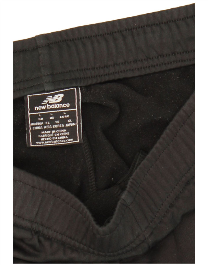 New Balance Mens Tracksuit Trousers Large  Black