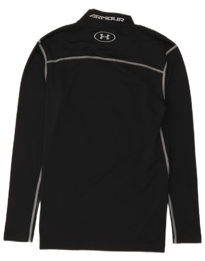 Under Armour Womens Compression Graphic Top Long Sleeve UK 8 Small Black