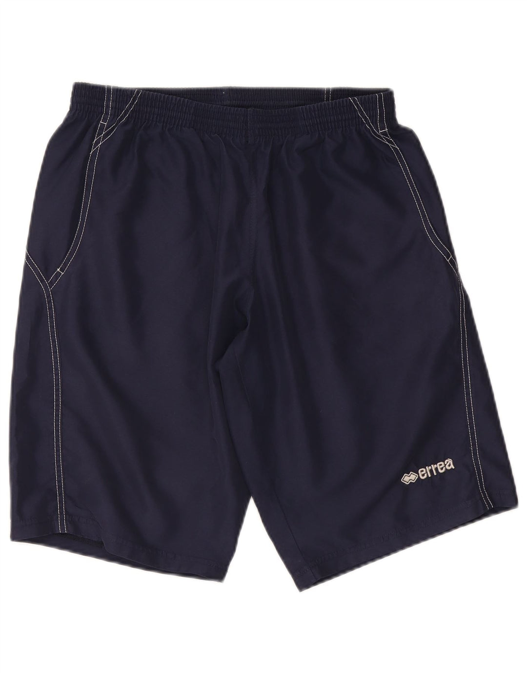 Errea Mens Sport Shorts Large Navy Blue Polyester Sports