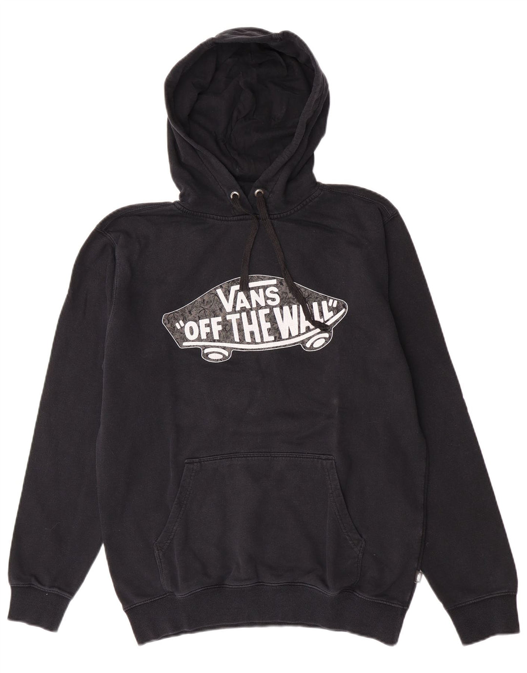 Vans Mens Graphic Hoodie Jumper Medium Black