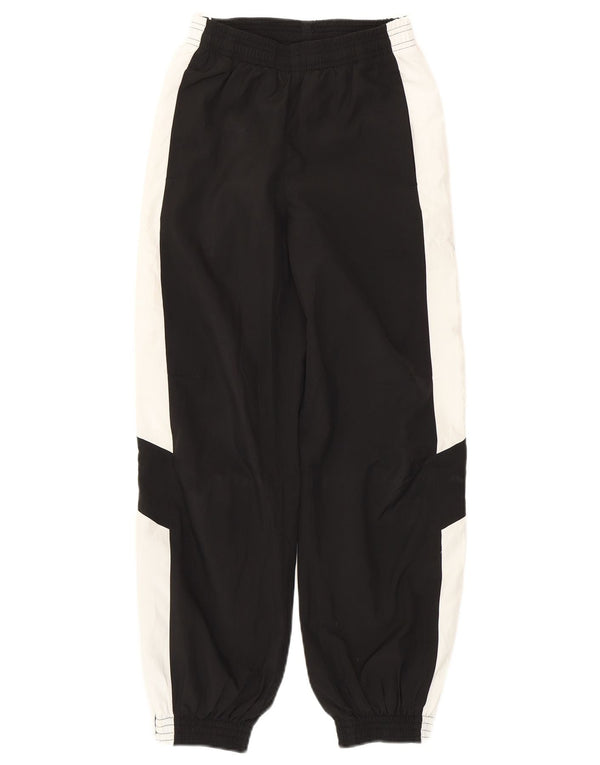 PUMA Boys Tracksuit Trousers Joggers 9-10 Years  Black Colourblock