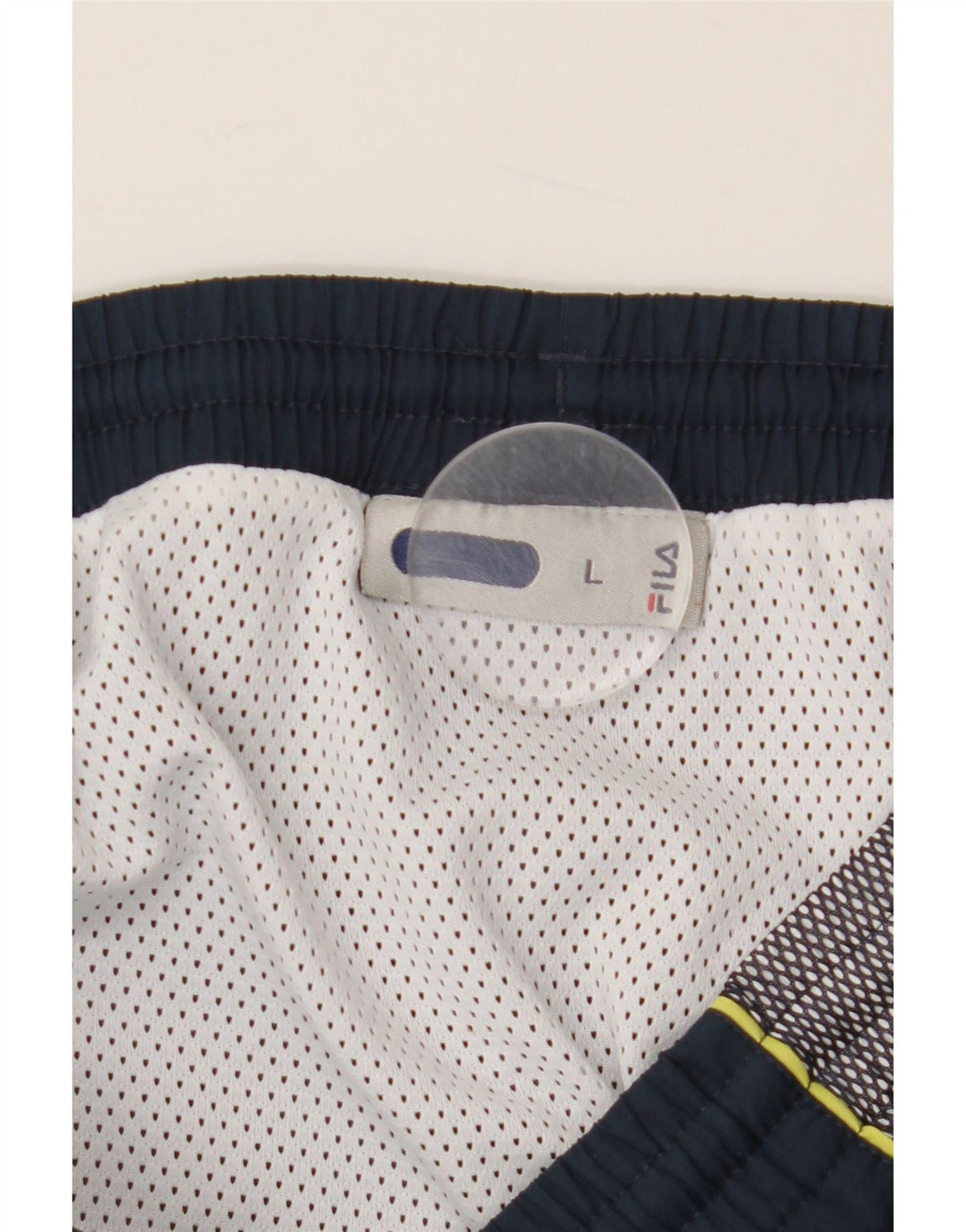 FILA Mens Graphic Sport Shorts Large  Navy Blue