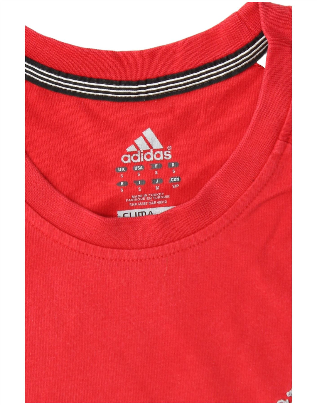 ADIDAS Mens Clima 365 T-Shirt Top Small Red