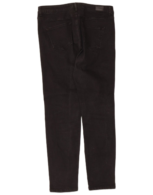 Hobbs Womens Slim Jeans UK 16 Large W36 L30 Black Cotton