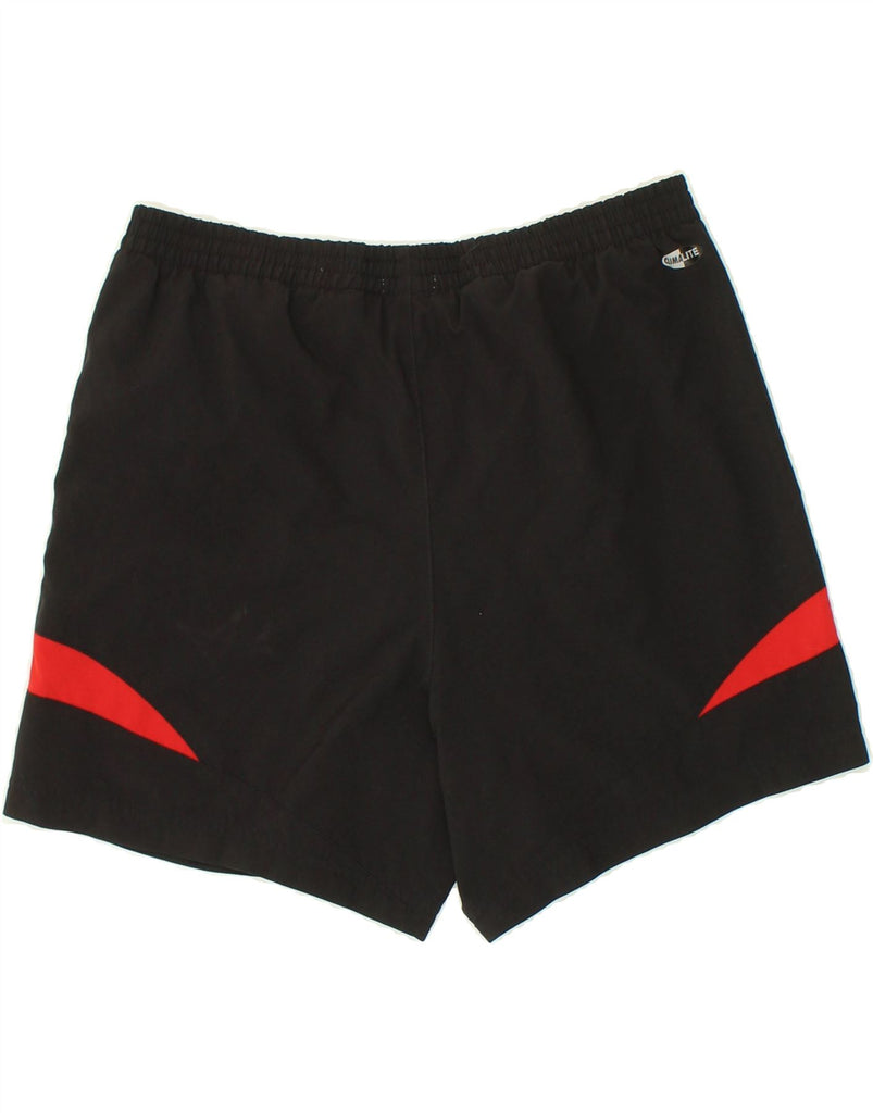 ADIDAS Boys Clima 365 Sport Shorts 15-16 Years Black Colourblock Polyester | Vintage Adidas | Thrift | Second-Hand Adidas | Used Clothing | Messina Hembry 