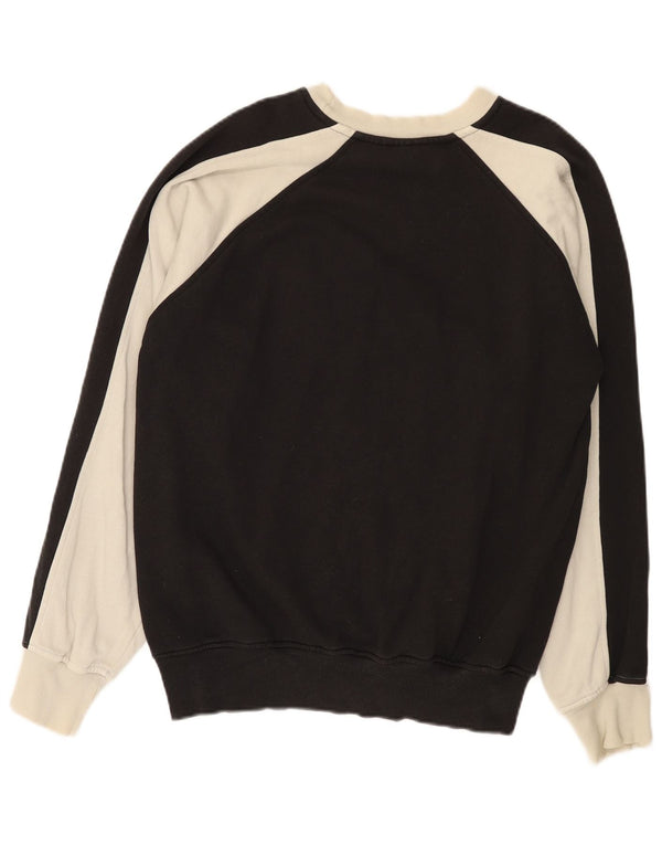 Puma Mens Graphic Sweatshirt Jumper Small Black Colourblock