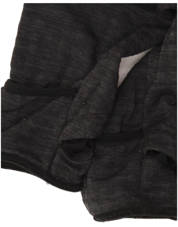 Nike Mens Tracksuit Top Jacket Small Black Flecked Polyester