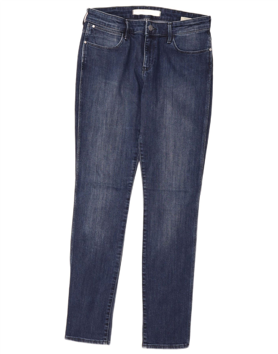 Wrangler Womens Corynn Slim Jeans W29 L32 Navy Blue Cotton
