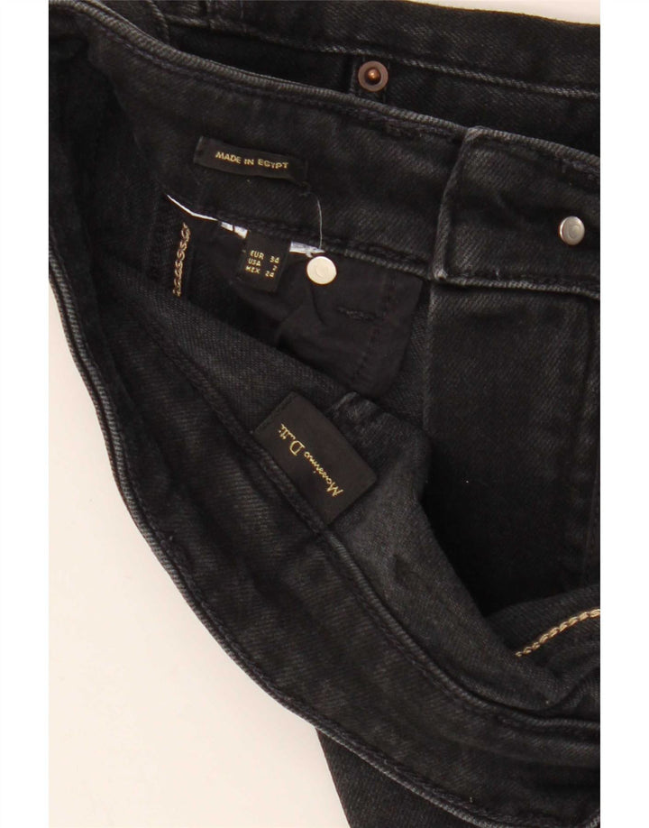 Massimo Dutti Womens Slim Jeans EU 34 2XS W24 L28 Black