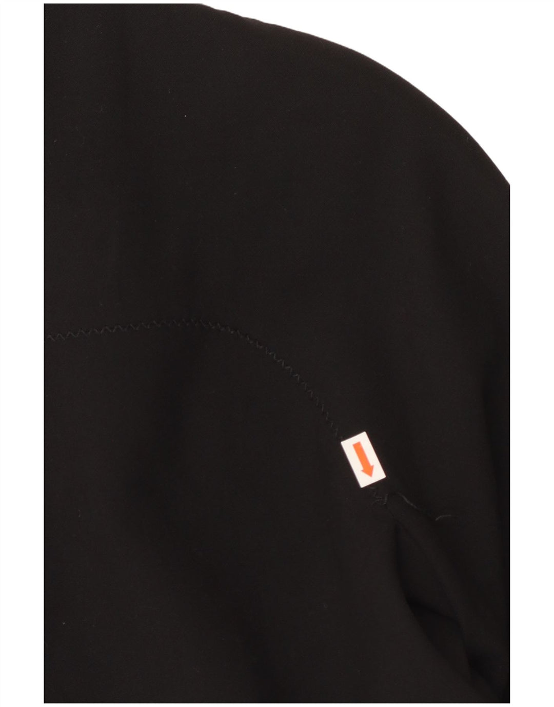 VINTAGE Womens Blazer Jacket UK 10 Small Black Polyester