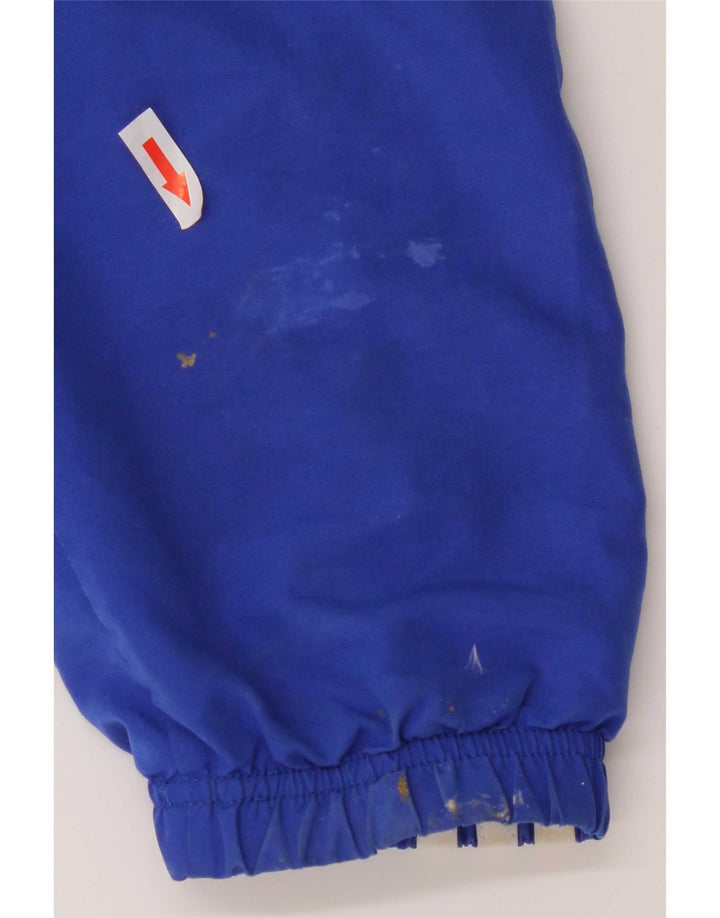 Adidas Mens Graphic Tracksuit Top Jacket UK 38/40 Medium Blue Colourblock