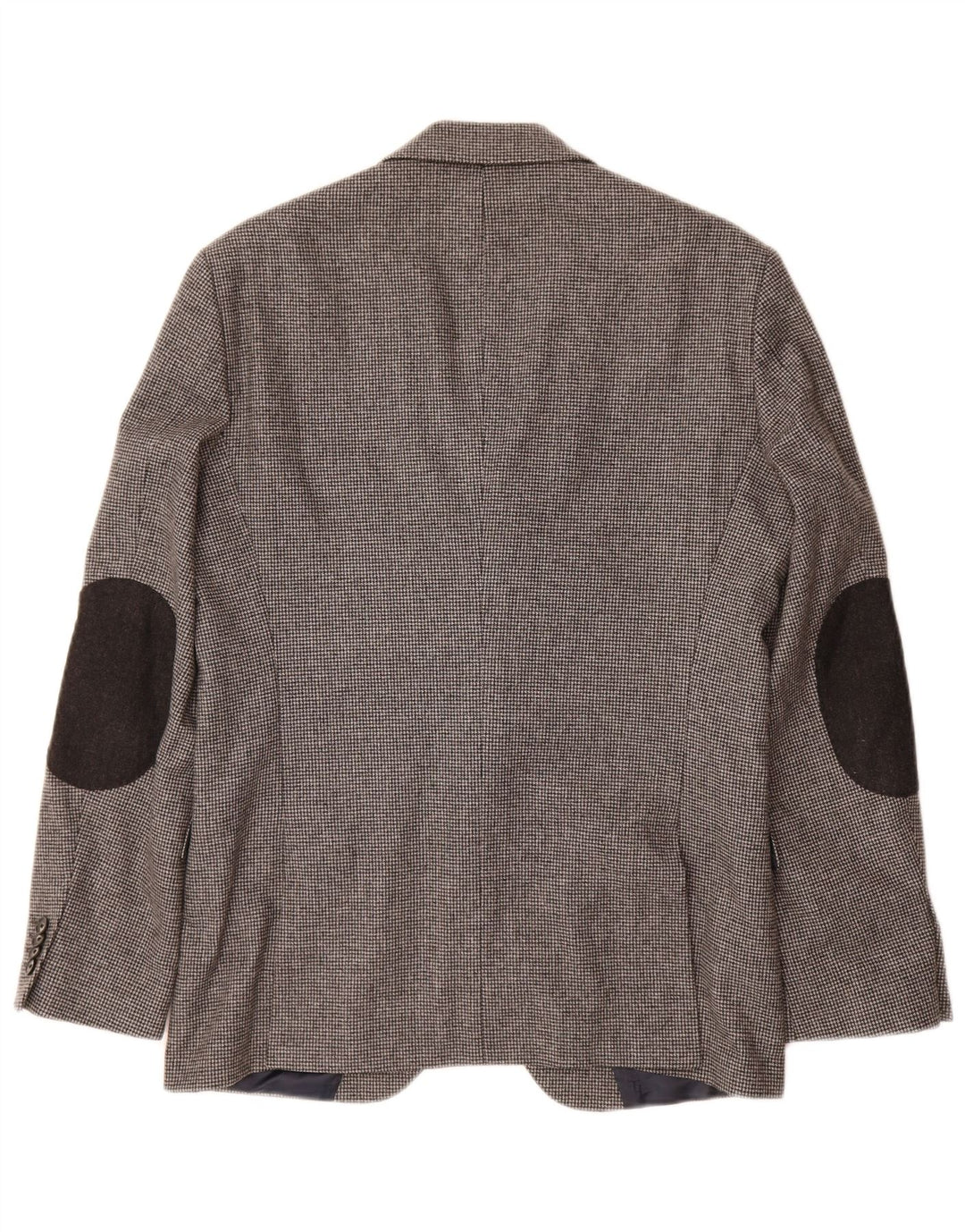 TOMMY HILFIGER Mens Tailored Blazer Jacket IT 48 Medium Grey Houndstooth