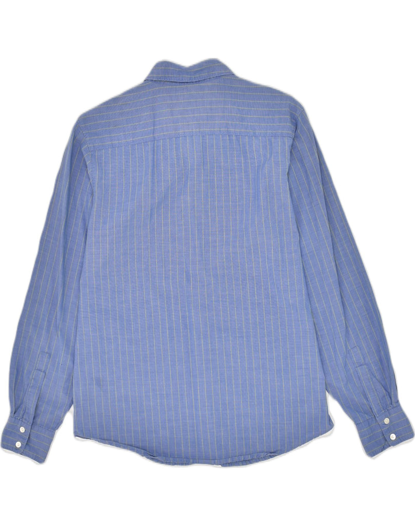 J. CREW Mens Shirt Small Blue Pinstripe | Vintage J. Crew | Thrift | Second-Hand J. Crew | Used Clothing | Messina Hembry 