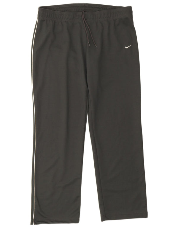 Nike Womens Tracksuit Trousers UK 20/22 XL  Grey Polyester