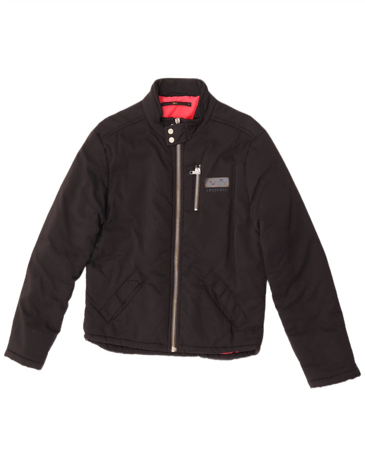 Lee Mens Bomber Jacket UK 38 Medium Black